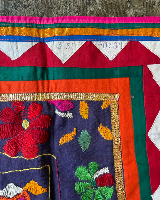 Vintage Embroidery Fabric