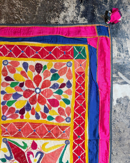 Vintage Embroidery Fabric