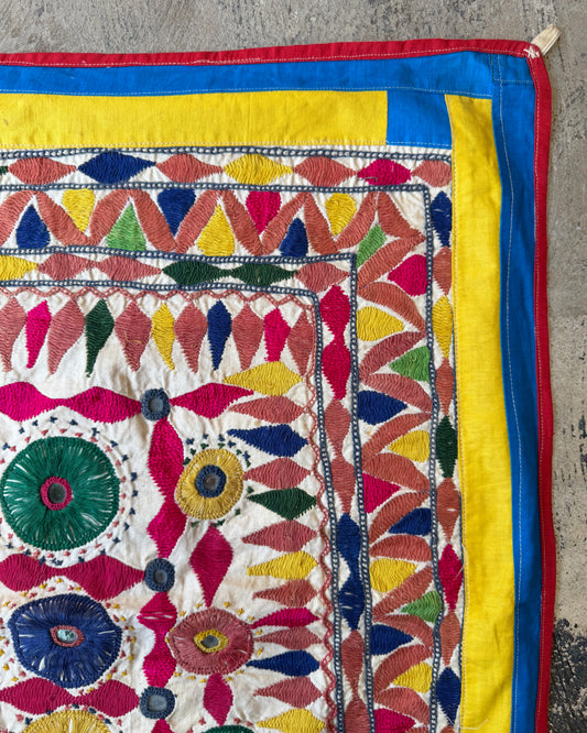 Vintage Embroidery Fabric