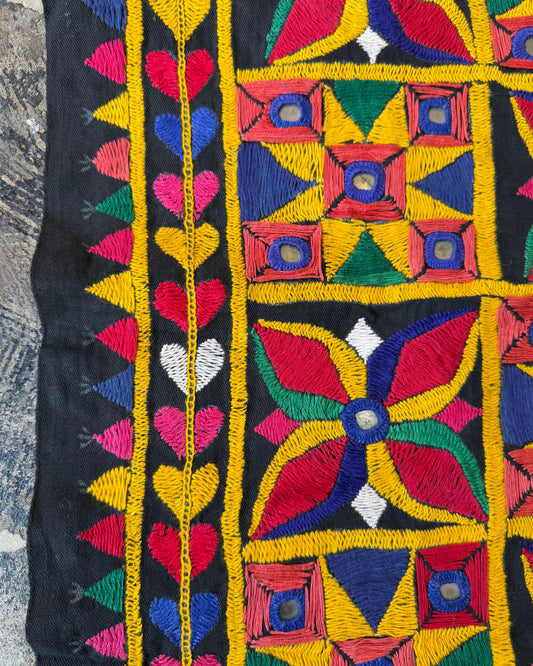 Vintage Embroidery Fabric