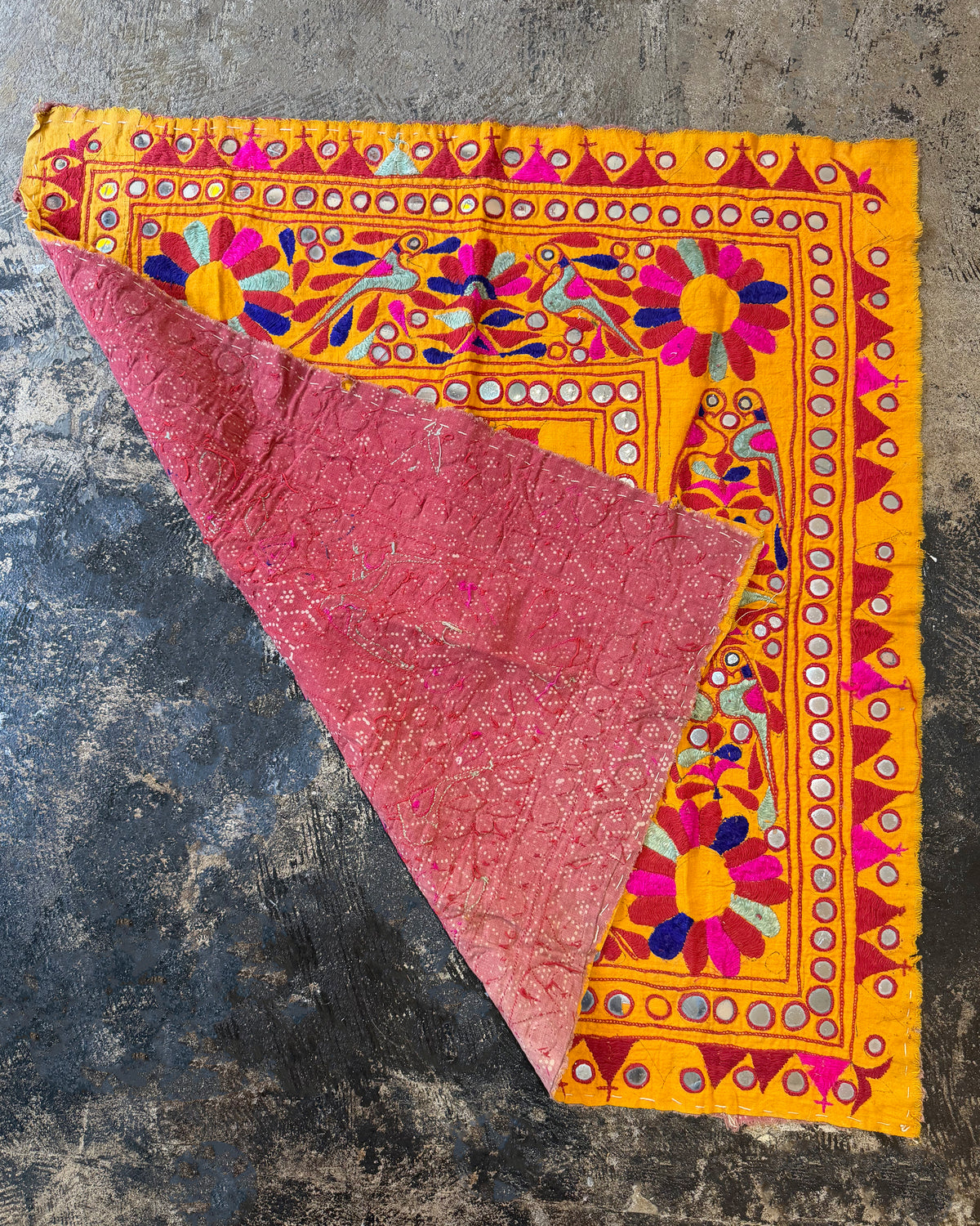Vintage Embroidery Fabric