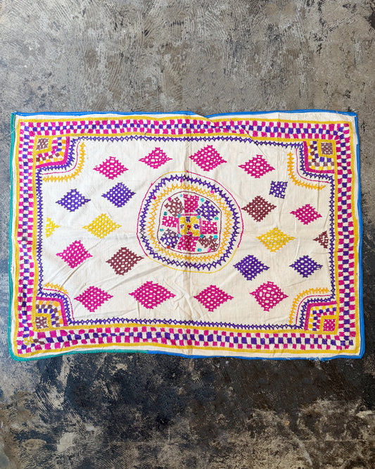 Vintage Embroidery Fabric