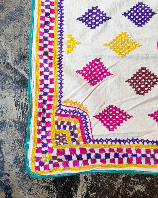 Vintage Embroidery Fabric