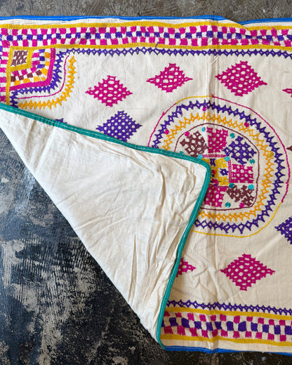 Vintage Embroidery Fabric