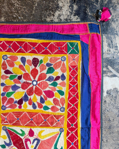 Vintage Embroidery Fabric