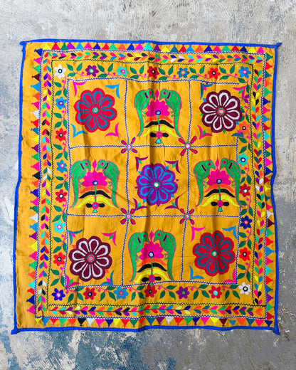 Vintage Embroidery Fabric