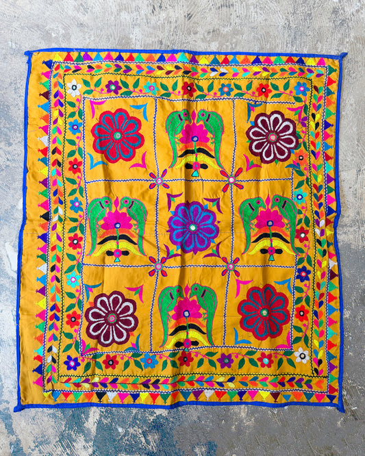 Vintage Embroidery Fabric