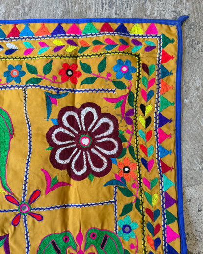 Vintage Embroidery Fabric