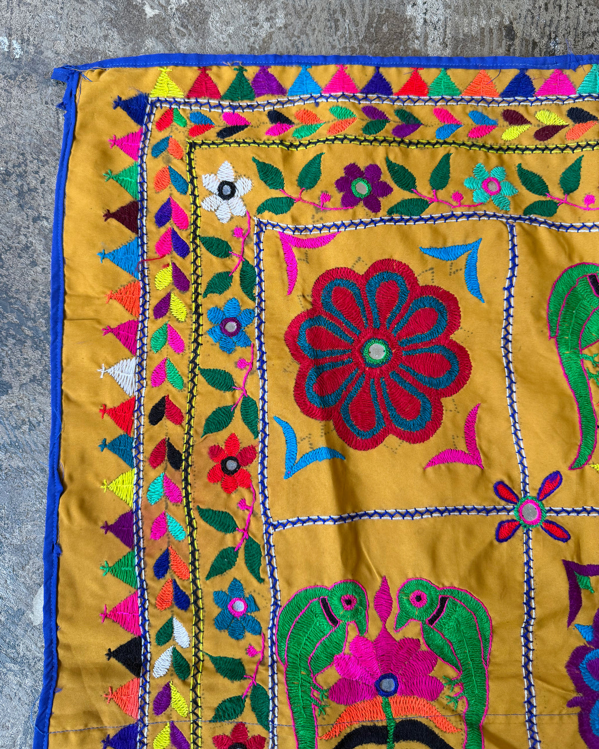 Vintage Embroidery Fabric