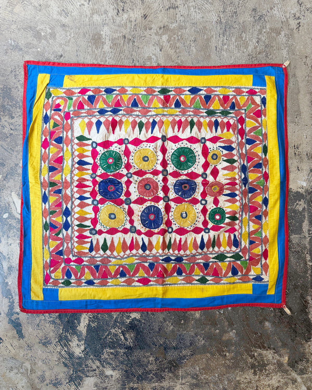 Vintage Embroidery Fabric