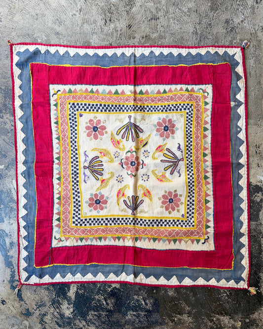 Vintage Embroidery Fabric