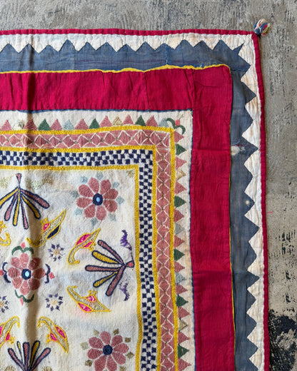 Vintage Embroidery Fabric