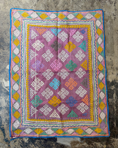 Vintage Embroidery Fabric