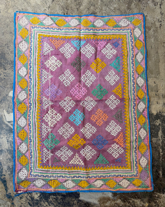 Vintage Embroidery Fabric