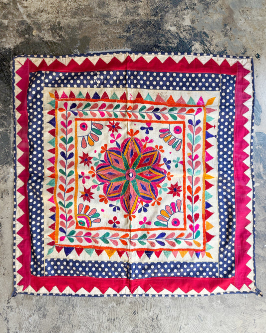 Vintage Embroidery Fabric